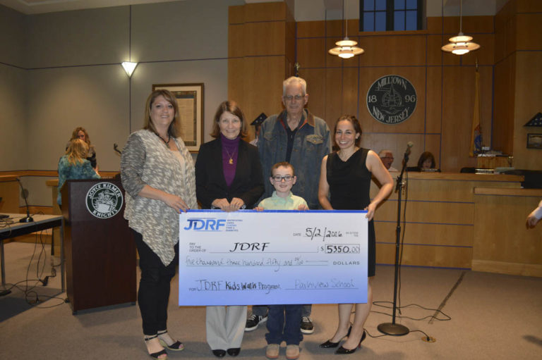 Milltown third grader leads fundraiser for juvenile diabetes