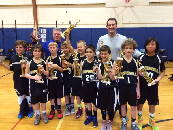 HOPEWELL: 4th grade boys win holiday hoop tourney