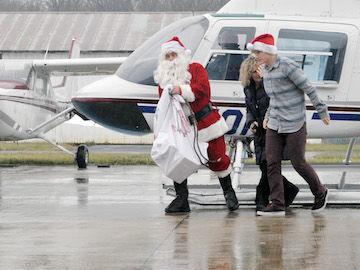 Yes, Virginia, there is a Santa Claus … at Princeton Airport for the 41st year
