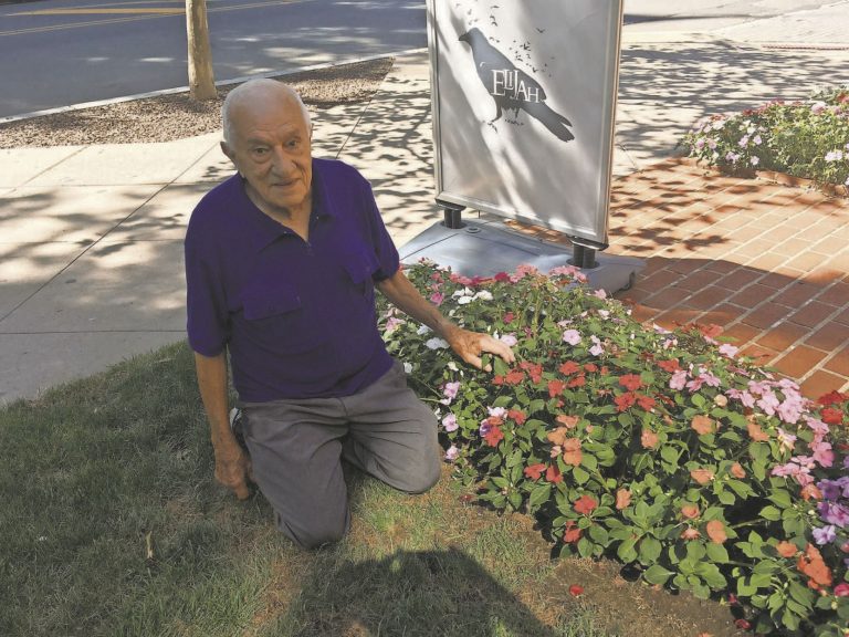 LOOSE ENDS: Frank Mazzella maintains one of the nicest gardens in Princeton