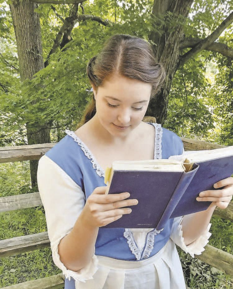 With her nose stuck in a book: East Windsor’s Jordan Virgil has lot in common with her favorite Disney princess