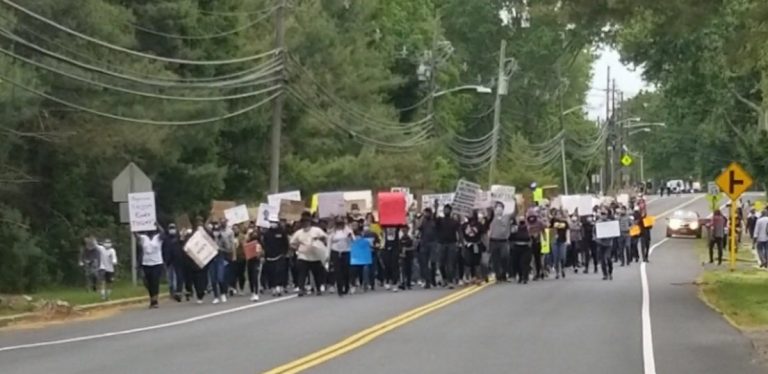 South River police, protestors work together for peaceful march on June 5
