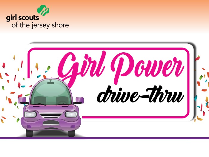 Girl Scout Girl Power Drive Thrus