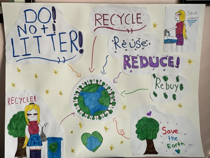 Students' artwork expresses importance of recycling - centraljersey.com