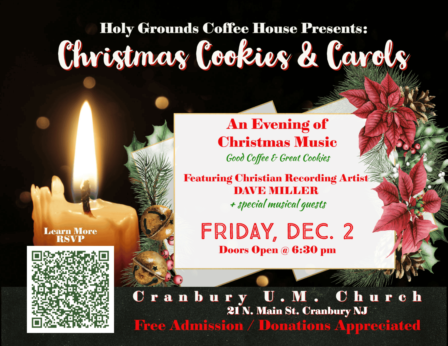 Holy Grounds Coffee House's Christmas Cookies & Carols