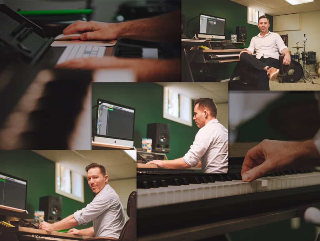Bell's first major film score will be heard on Jan. 24, with the film release of Bezos: The Beginning. Photos by Tyler Brown/East Brunswick Sun. 