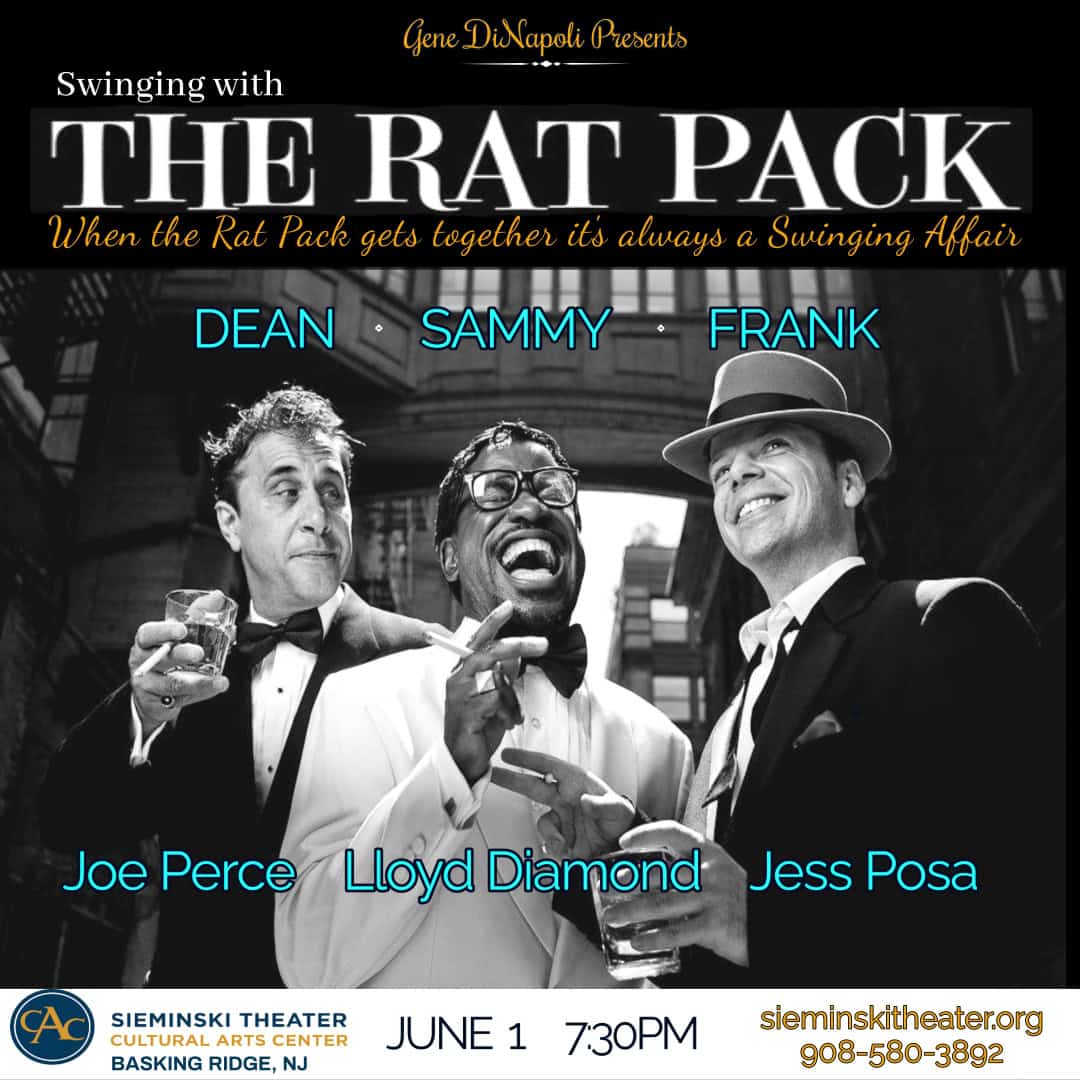 SWINGING WITH THE RAT PACK at THE SIEMINSKI THEATER  