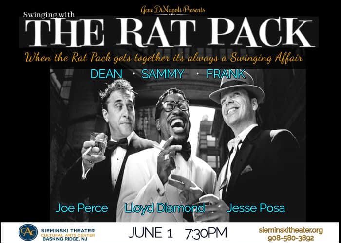 SWINGING WITH THE RAT PACK at THE SIEMINSKI THEATER  