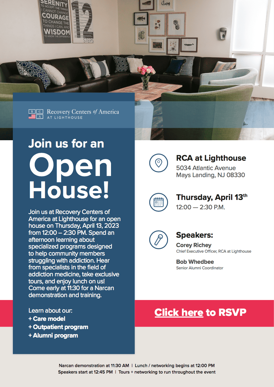 Recovery Centers of America at Lighthouse Open House