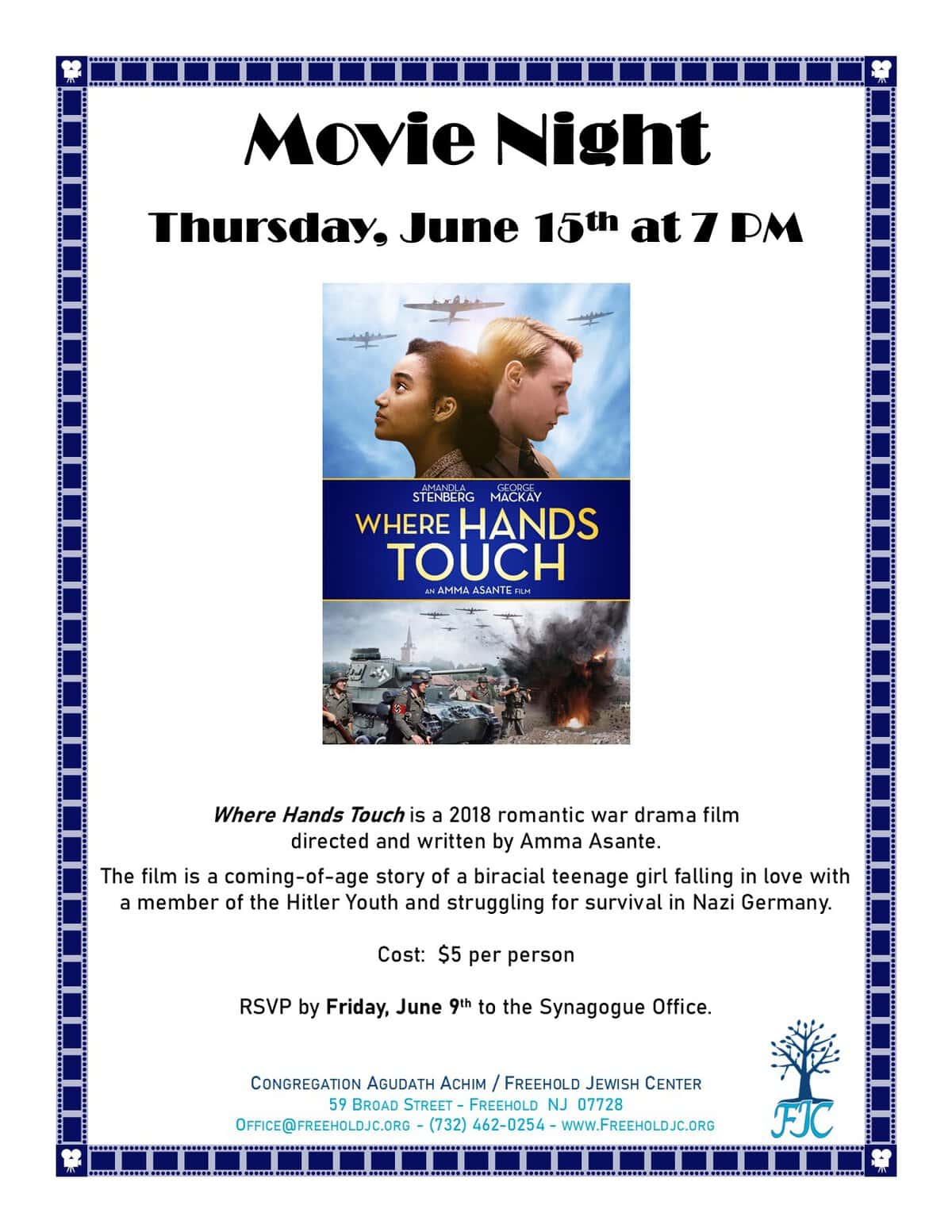 Movie Night - "Where Hands Touch"