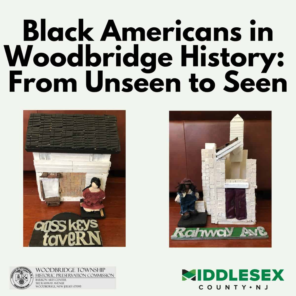 Woodbridge Library Presents  “Black Americans in Woodbridge History: From Unseen to Seen”