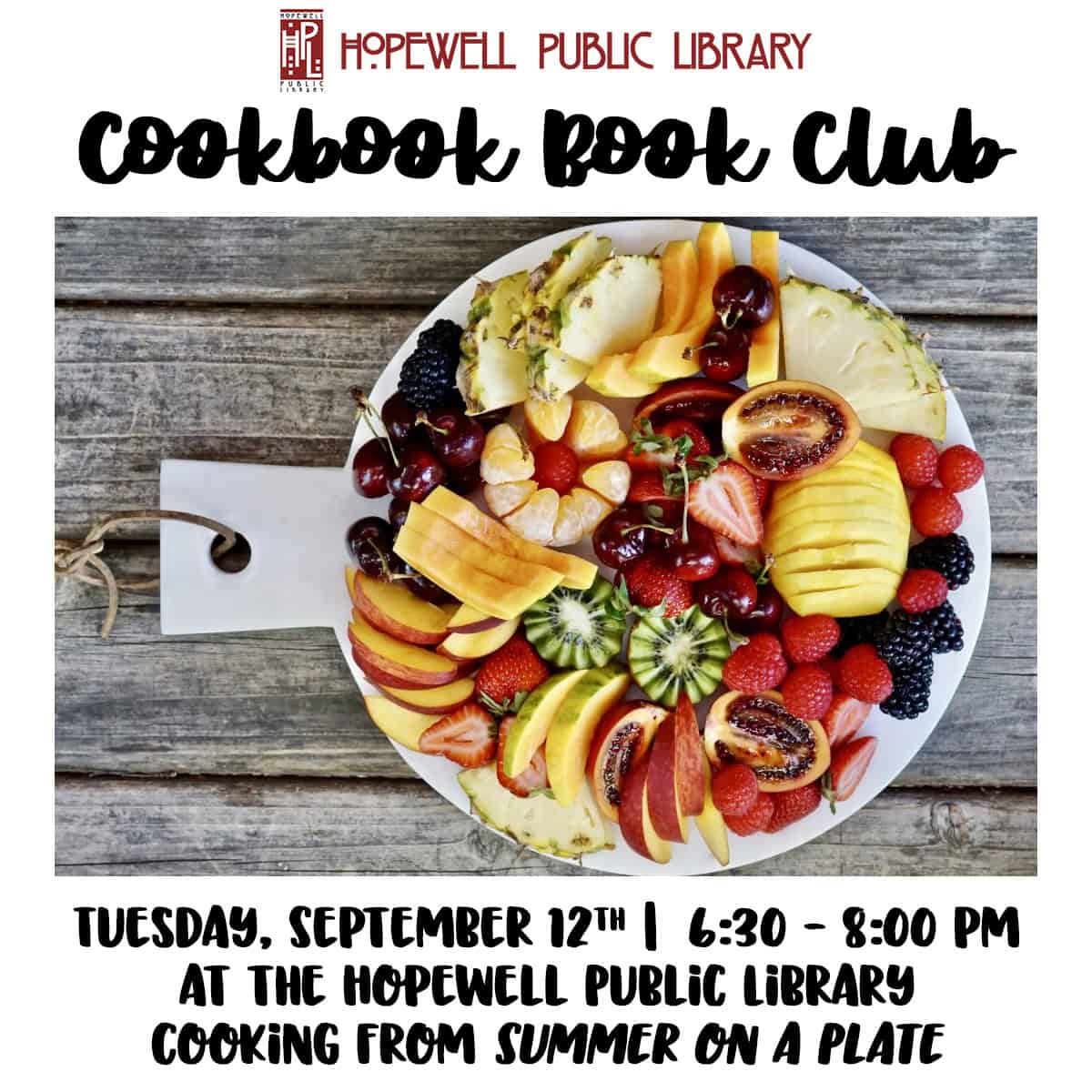 Cookbook Book Club