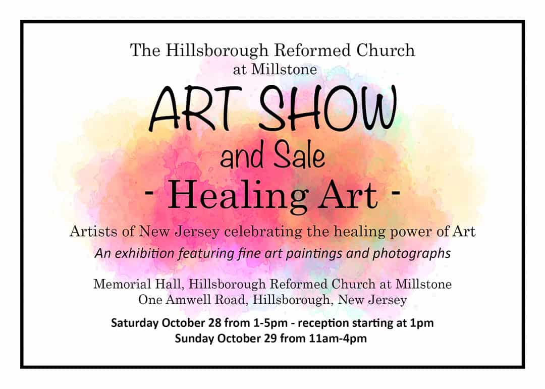 Hillsborough Reformed Church Art Show - Healing Art