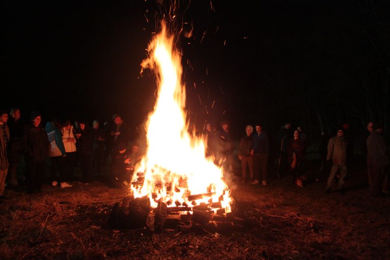 Hogmanay bonfire attendees ‘let things go’ as they welcome 2024