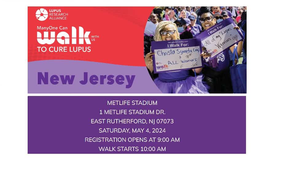 2024 New Jersey Walk with Us to Cure Lupus