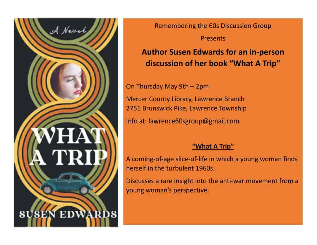 Discussion of the Book "What A Trip" by Author Susen Edwards