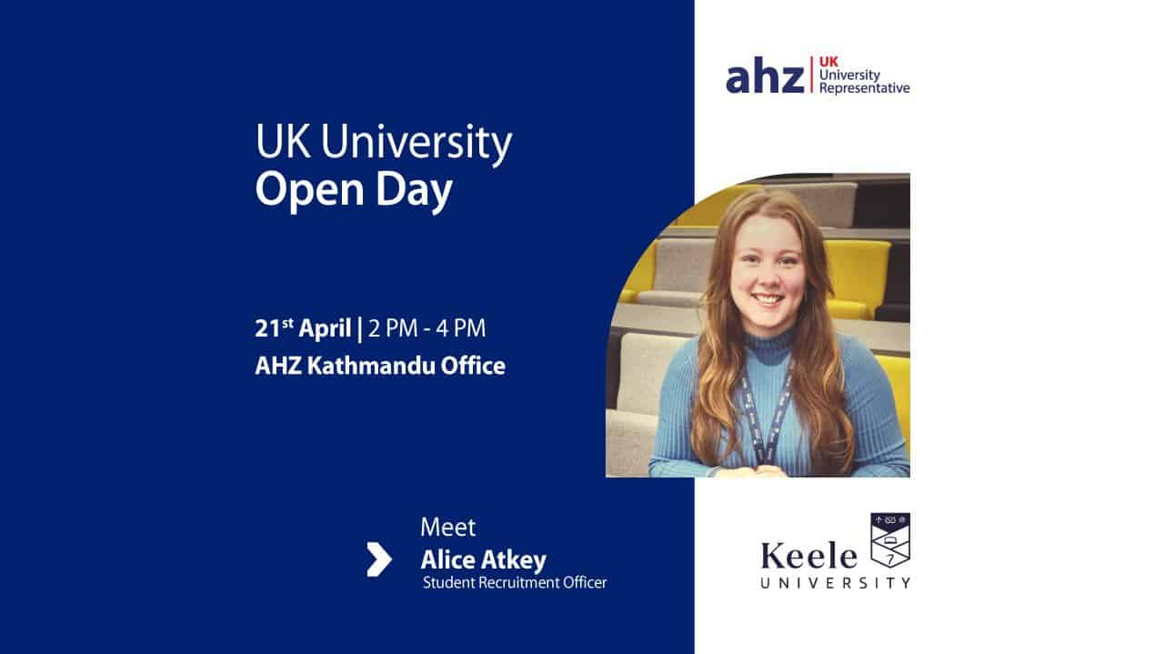 Keele University Open Day| AHZ Kathmandu Office