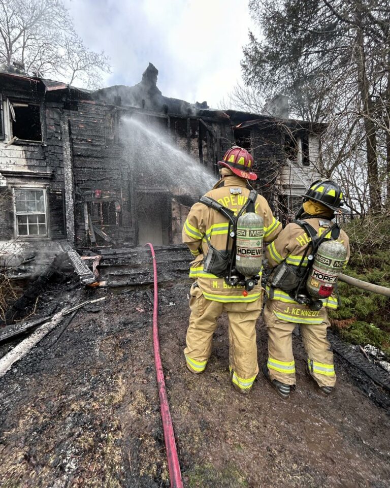 Hopewell Township house destroyed by fire