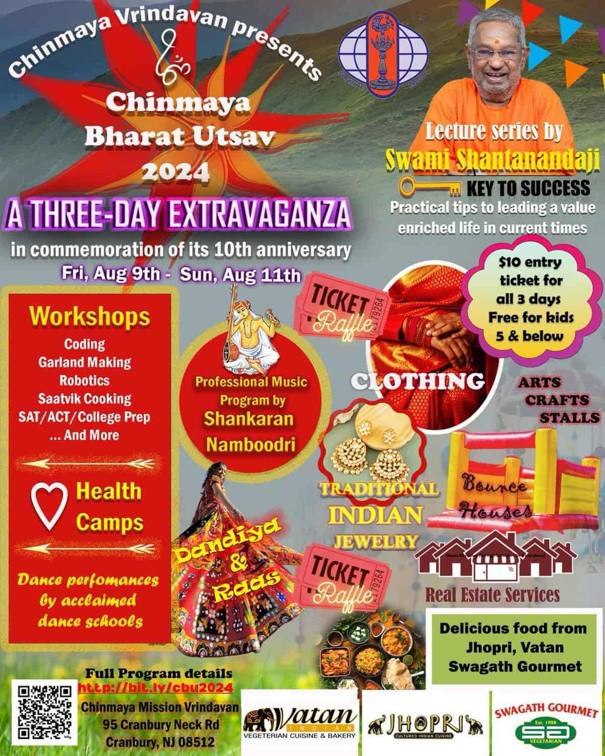 Chinmaya Bharat Utsav 2024 Aug 9-11