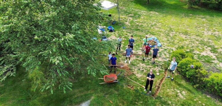 Eagle Scout Project: Chinmaya Mission rain garden