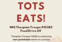 TOTs Eats Food Drive '24 - Hillsborough High School Thespian Troupe