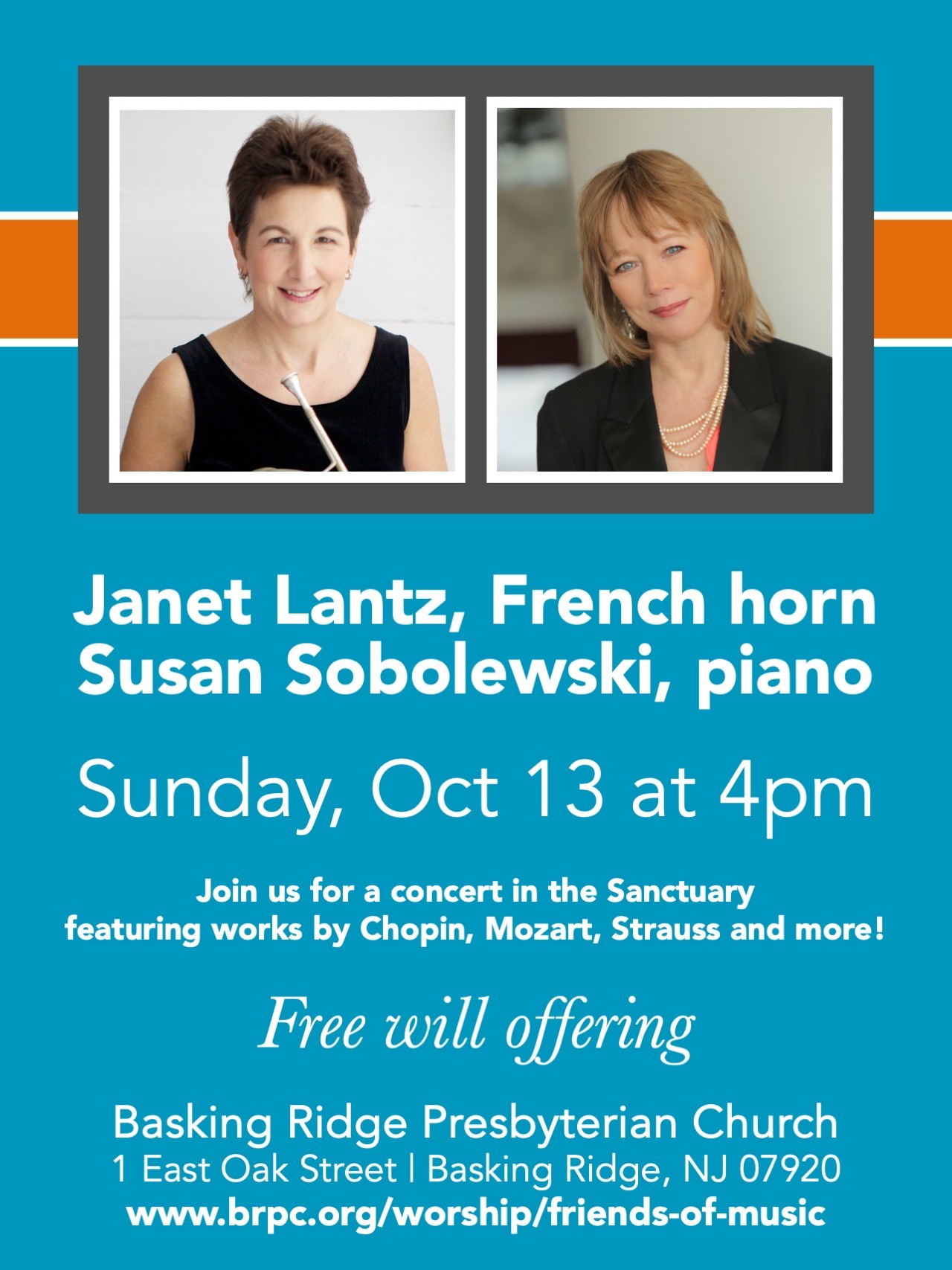 Distinguished Artists Concert - Janet Lantz, French Horn & Susan Sobolewski, Piano