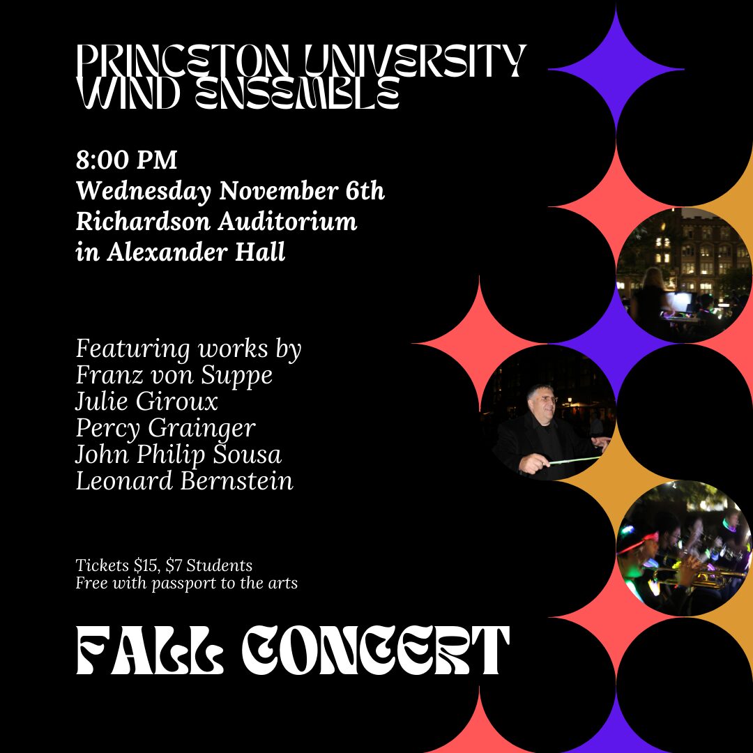 Princeton University Wind Ensemble Fall Concert