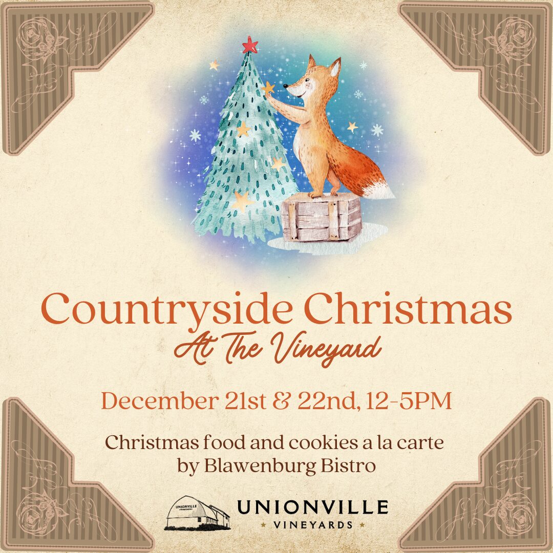 Countryside Christmas at the Vineyard