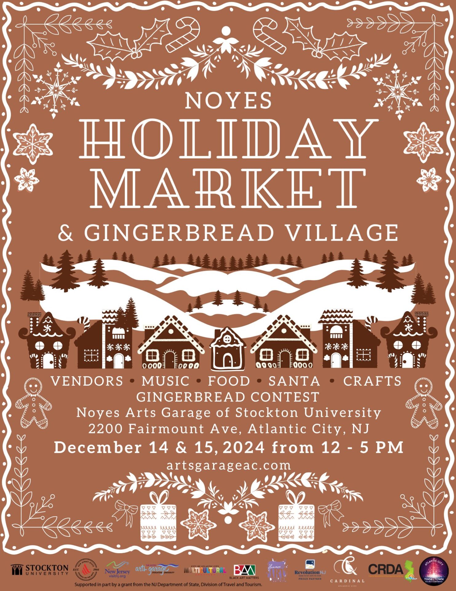 Noyes Holiday Market and Gingerbread Village