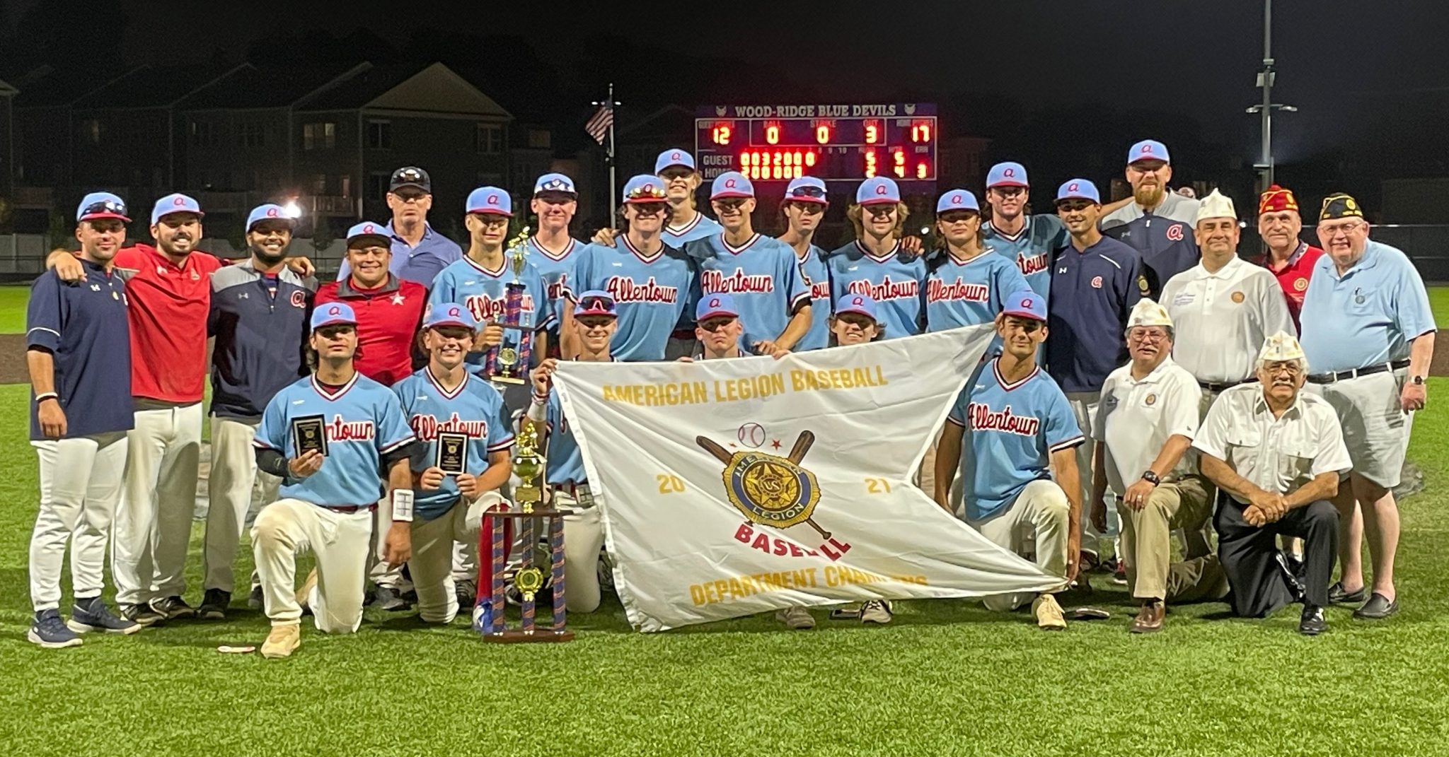 Allentown American Legion team wins state baseball crown; heads to